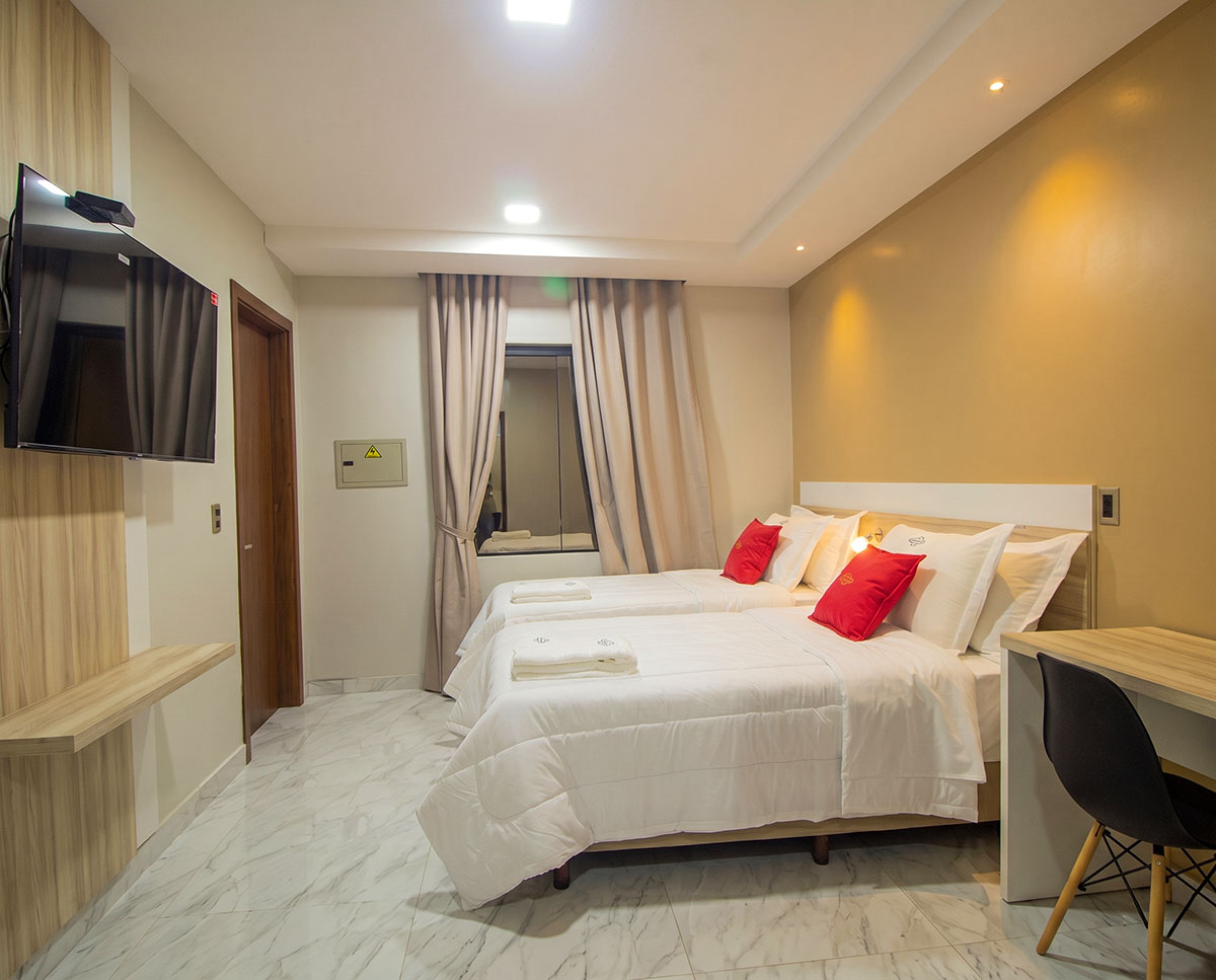 Double room at Los Olivos Hotel